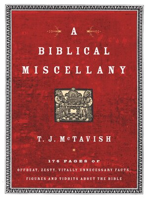 cover image of A Biblical Miscellany